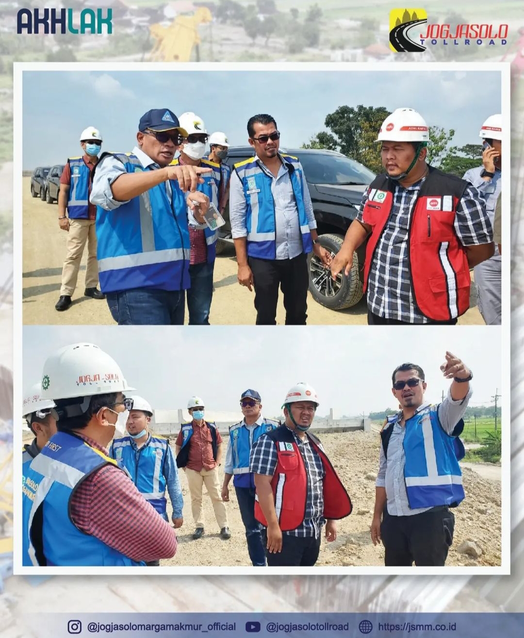 Paparan Direktur Utama PT Jogjasolo Marga Makmur Suchandra P. Hutabarat serta arahan dari Direktur Pengembangan Usaha PT Jasa Marga (PERSERO) Tbk, Bapak  M. Agus Setiawan .