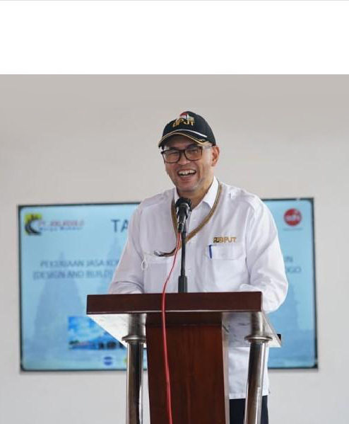 Sambutan dari Kepala Badan Pengatur Jalan Tol (BPJT), Bapak Danang Parikesit