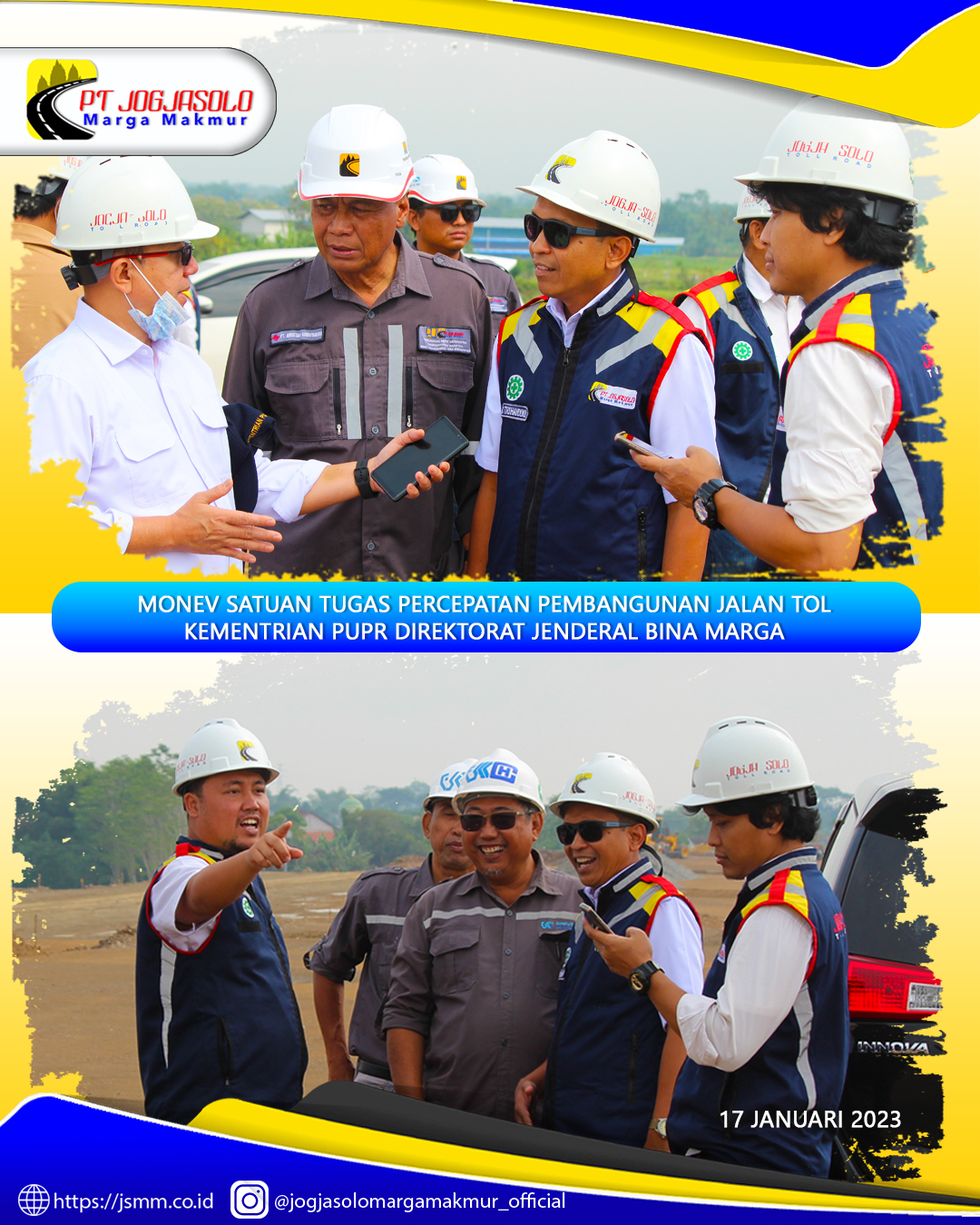 Pemaparan progress oleh Pimpinan Proyek beserta Tim Teknik 