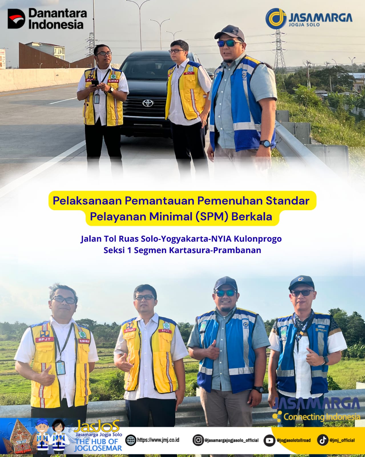 Kegiatan Tinjauan Lapangan Kartasura-Prambanan