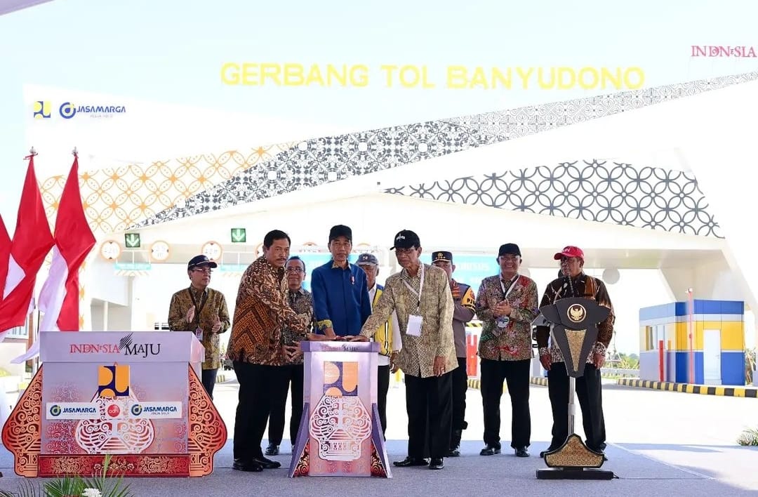 Presiden Joko Widodo Resmikan Jalan Tol Solo-Yogyakarta-YIA Kulon Progo Seksi I Kartasura-Klaten Sep